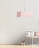lampy do pokoju dziecka Dziecięca lampa wisząca z kwadratowym kloszem w kolorze mięty BOGOTA 2