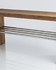 regały i półki Ławka Dębowa Loft Drewno Lite  120 cm  RDD-11 1