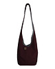 torby XXL Bordowa torba hobo w stylu boho / vegan 7
