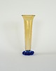 wazony Wazon szklany Amber & Cobalt Blue, szwedzki design, lata 60, Orrefors 2