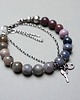 bransoletki z kamieni naturalnych Sapphire and ruby mix vol. 5 - bransoletka 1