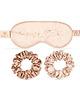 zestawy dla niej CRYSTALLOVE Silk eye mask & scrunchies set - limited edition 3