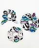 gumki do włosów Scrunchie/frotka bow Upcycled 1
