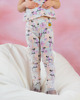 legginsy i getry dla dziewczynki Legginsy zmieniające kolory - Papugi 1