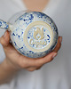 kubki Duży Kubek Niebieski Marmur Ceramiczny 500ml 4