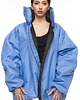 kurtki damskie Kurtka typu bomber oversize baby blue 6