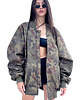 kurtki damskie Kurtka typu bomber oversize camo 6