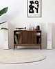komody i szafki TONN 101 - szafka pod gramofon, lite drewno orzechowe 2