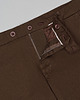 spodnie męskie Męskie spodnie sagliano brąz slim fit 1