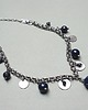kolie Gypsy disco ball /sapphire/ naszyjnik 5