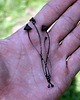 wisiory Naszyjnik metalowy z grzybami psychodelicznymi 3