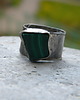 pierścionki - różne Roman Ancient Ring ;)  malachit 3