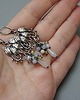 kolczyki wire wrapping Jaśmin - kolczyki 5