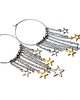 kolczyki wire wrapping Alloys Collection /frędzle vol. 6/ star 2