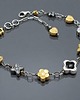 bransoletki srebrne Colours mix vol. 11/silver & gold/ - bransoletka 1