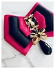 broszki Brosza  z ozdobą w stylu glamour z czarnymi  kamieniami NEW 5