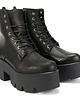 buty różne ALTERCORE Janet Black botki na platformie 1