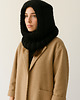 czapki damskie Girl in the hood : black balaclava 1