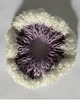 gumki do włosów Wełniana puchata scrunchie 2