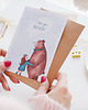 kartki okolicznościowe - wydruki Kartka walentynkowa/miłosna z misiem - "Love You Beary-Much" 2