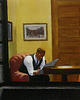 magnesy Pokój w Nowym Yorku -  E. Hopper - magnes 1