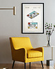 plakaty Kaseta - patent - plakat 50x70 cm 3