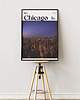 plakaty Minimalistyczny plakat Chicago USA - Do salonu, sypialni, biura 1