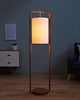 lampy podłogowe Lampa podłogowa Scandi drewno 152cm 2