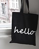 torby na zakupy ::torba mała czarna -  HELLO 1