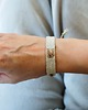 bransoletki na sznurku Bransoletka handmade,  z haftem ręcznym - królik 1