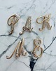 broszki Brosza Personalizowana ze złotą Literką A 9