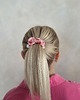 gumki do włosów Gumka jedwabna, scrunchie, cherry MIDI 1