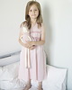 bielizna i piżamy dla dziewczynki Bawełniana koszulka nocna z koronką, piżama. 1