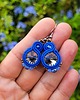 kolczyki soutache Sofi 5 - kolczyki z kryształami 2