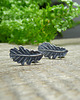 kolczyki srebrne Kolczyki srebrne Oak Leaf Stud Earrings vol.II 1