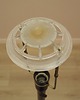 lampy podłogowe Lampa podłogowa z tkaniną w liście, duński design lat 60. 5