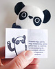 misie i maskotki Panda Wielka - maskotka z książeczką 5