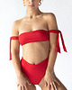 stroje kąpielowe i kostiumy kąpielowe damskie TROPIKO SWIMWEAR - dół bikini SARDINIA czerwony 2