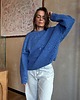 swetry damskie  Wełniany sweter Aspen trully blue premium 6
