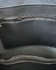 torby na ramię Duża czarna torba ze skóry Shopperka na ramie. 4