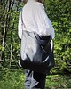 torby na ramię Lazy bag Pocket torba czarna ekoskóra oversize 3