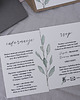 zaproszenia i kartki na ślub Zaproszenie ślubne z serii MINT GREY 3
