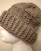 czapki damskie Cieplutka Czapka Plecionka z Cekinami 3