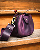 torby na ramię Śliwkowa torebka na ukos od LadyBuQ Art . Mała torebeczka vintage 8