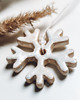 łapacze snów Winter Łapacz Snów Wappo - śnieżynki - ArtStyl Boho Zimowy łapacz snów 1