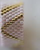 pierścionki - różne Pierścionek Beadingowy  GoldenPink 5