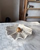 pojemniki na biżuterię Podstawka na Biżuterię Palo Santo Ceramiczna Muszelka Light Cream 1