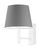 lampy do pokoju dziecka Kinkiet dziecięcy w kolorze różowym IZMIR KIDS z tkaninowym abażurem 3