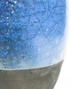 przechowywanie - różne Ceramiczny niebieski pojemnik raku 3