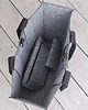 torby XXL Torba Filcowa XXL z kosmetyczką i etui - szara 7